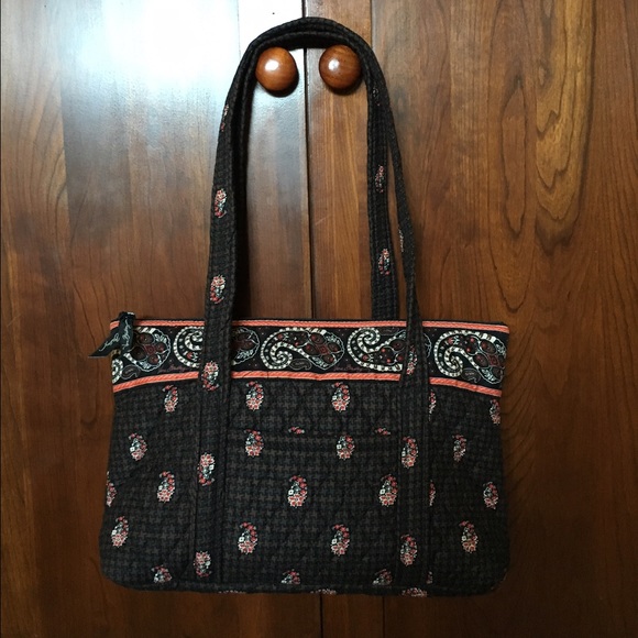 Vera Bradley Tote in Houndstooth Brown - Picture 2 of 4